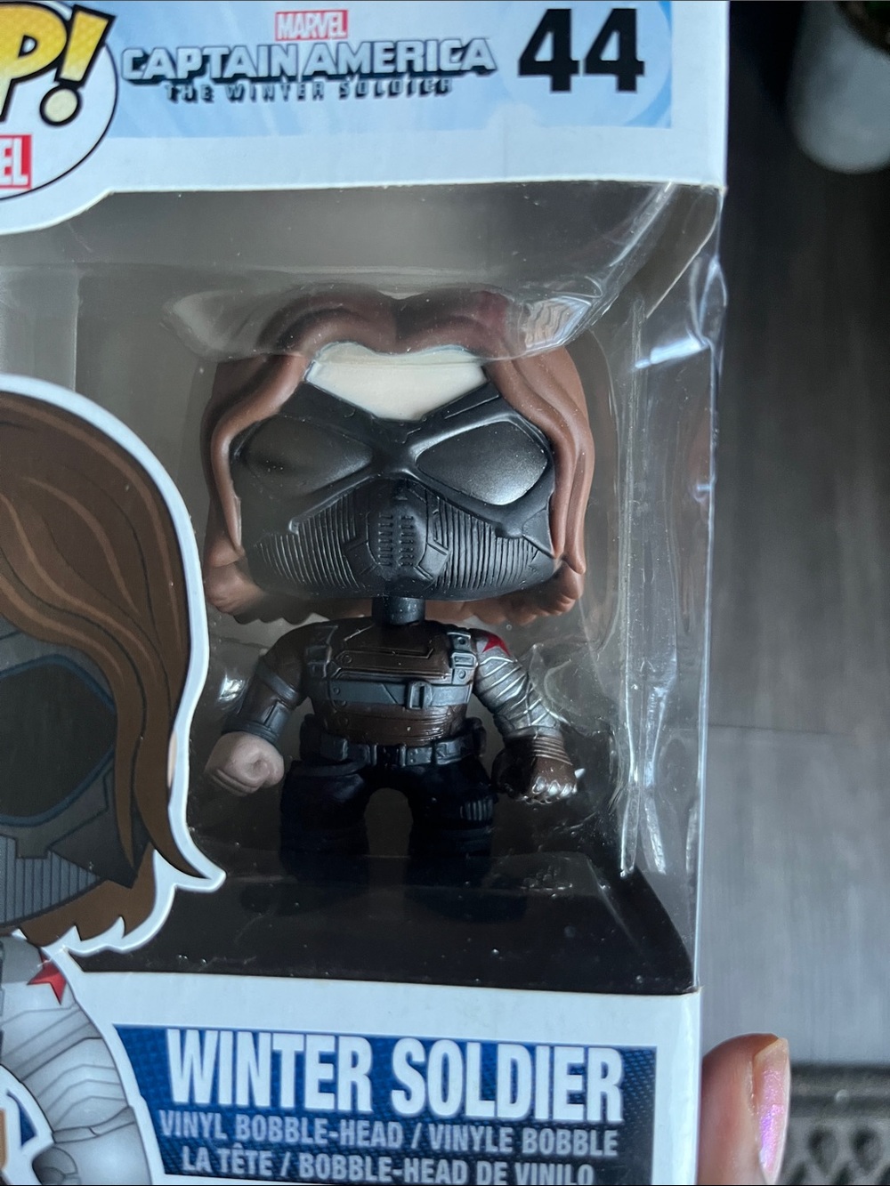 Funko Pop! Marvel Winter Soldier #44 - Brown & Black - Picture 6 of 7